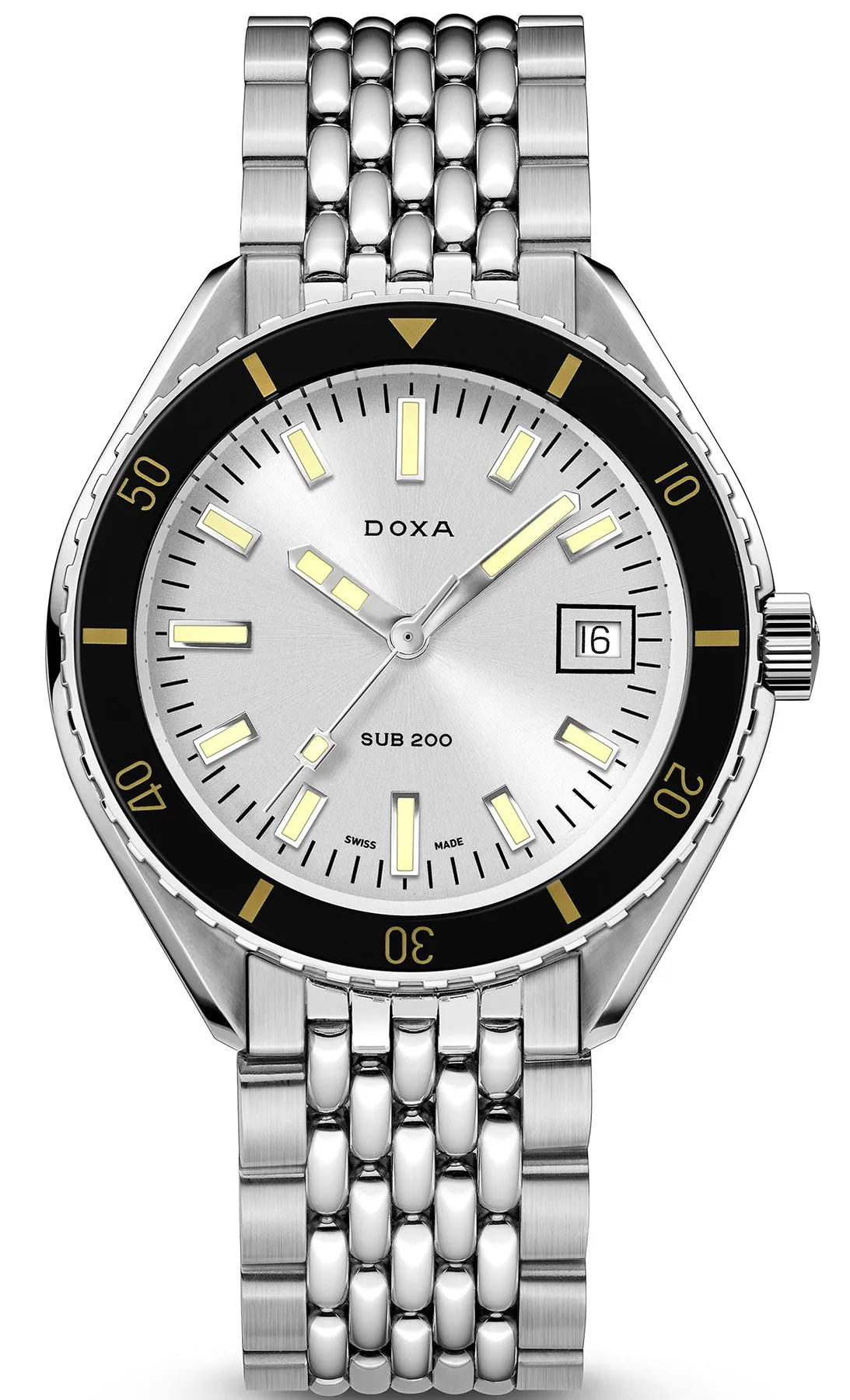 Doxa Sub 200 Searambler Bracelet Watch sold by Jura Watches