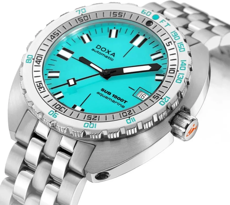 Doxa SUB 1500T Aquamarine Bracelet Watch sold by Jura Watches product image thumbnail 2