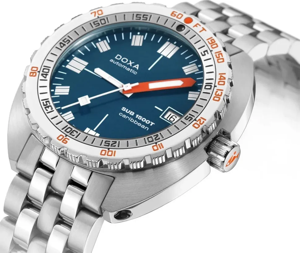 Doxa SUB 1500T Caribbean Bracelet Watch sold by Jura Watches product image thumbnail 2