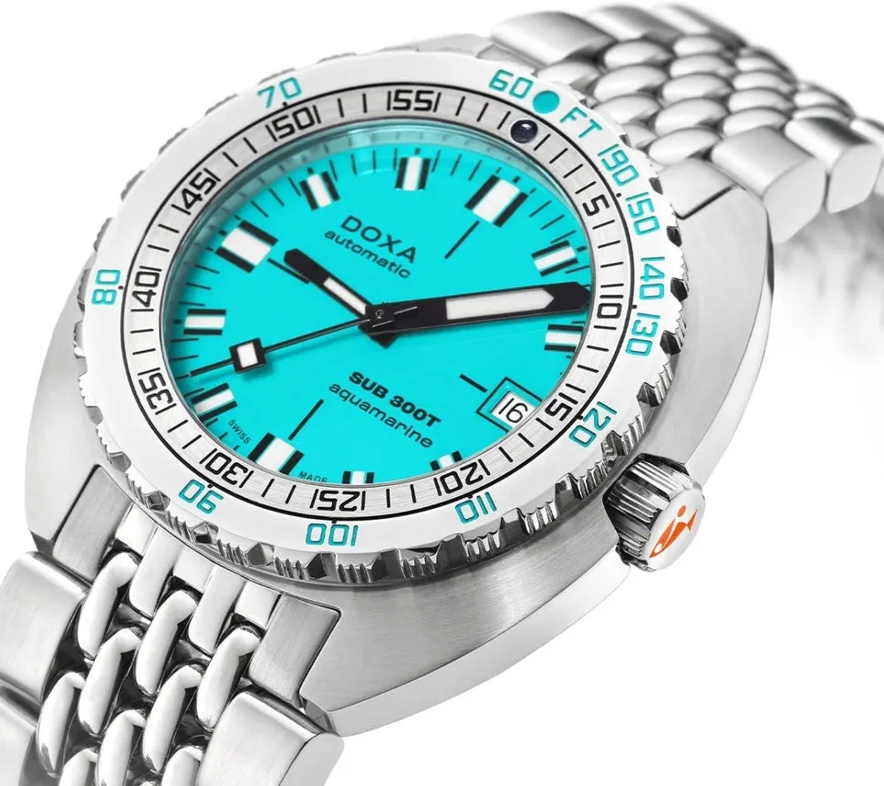 Doxa Sub 300T Aquamarine Bracelet Watch sold by Jura Watches product image thumbnail 2