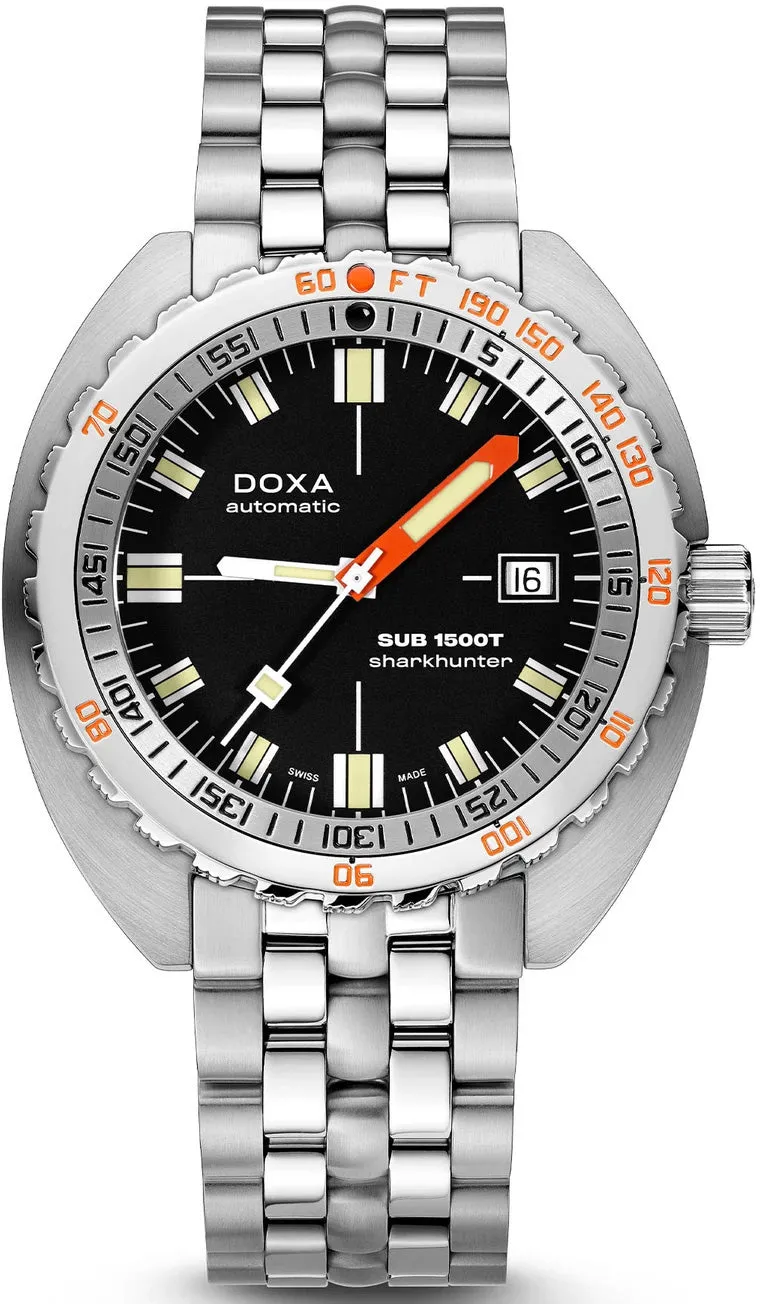 Doxa SUB 1500T Sharkhunter Bracelet Watch sold by Jura Watches