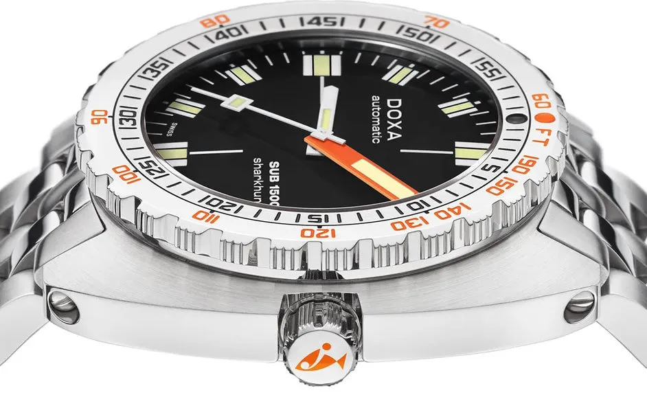 Doxa SUB 1500T Sharkhunter Bracelet Watch sold by Jura Watches product image thumbnail 3