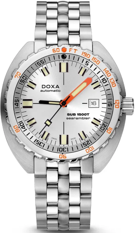 Doxa SUB 1500T Searambler Bracelet Watch made by Jura Watches