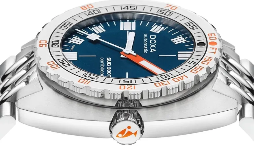 Doxa SUB 300T Caribbean Bracelet Watch sold by Jura Watches product image thumbnail 3