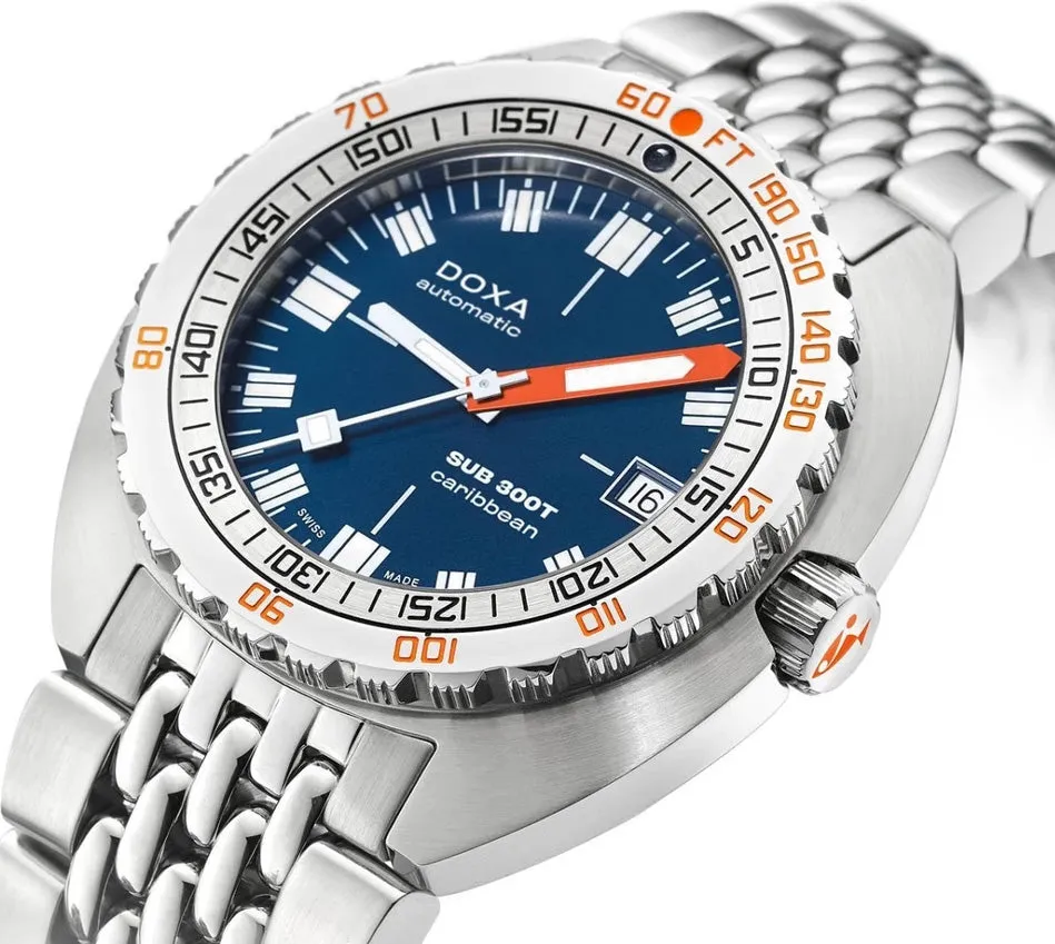 Doxa SUB 300T Caribbean Bracelet Watch sold by Jura Watches product image thumbnail 2