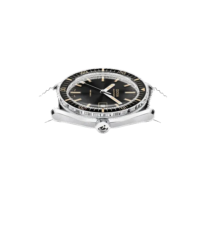 Doxa Sub 200 II Sharkhunter Black Rubber Strap Watch sold by Jura Watches product image thumbnail 3