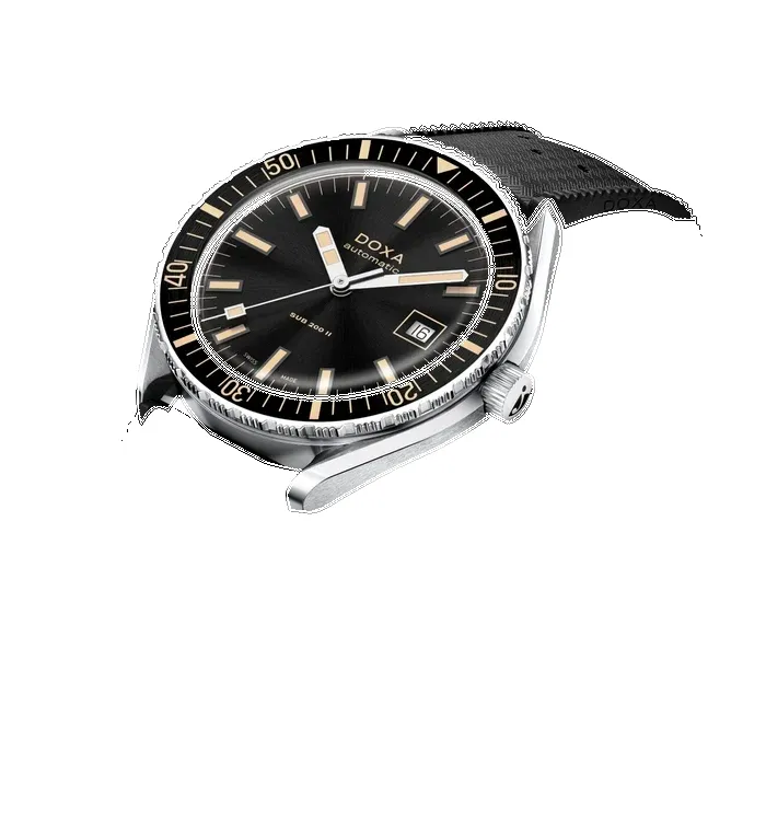 Doxa Sub 200 II Sharkhunter Black Rubber Strap Watch sold by Jura Watches product image thumbnail 2