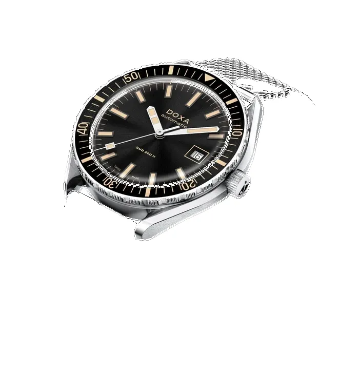 Doxa Sub 200 II Sharkhunter Black Bezel Bracelet Watch sold by Jura Watches product image thumbnail 2