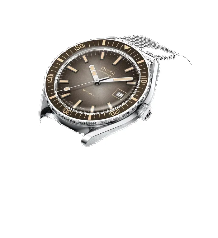 Doxa Sub 200 II Sharkhunter Vintage Grey Bezel Bracelet Watch sold by Jura Watches product image thumbnail 2