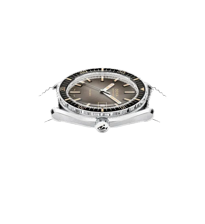 Doxa Sub 200 II Sharkhunter Vintage Black Bezel Rubber Strap Watch sold by Jura Watches product image thumbnail 3