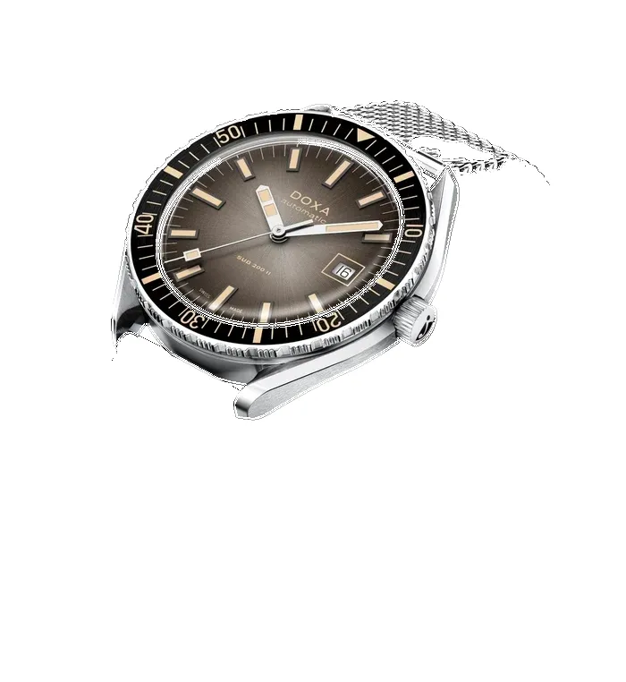 Doxa Sub 200 II Sharkhunter Vintage Black Bezel Bracelet Watch sold by Jura Watches product image thumbnail 2