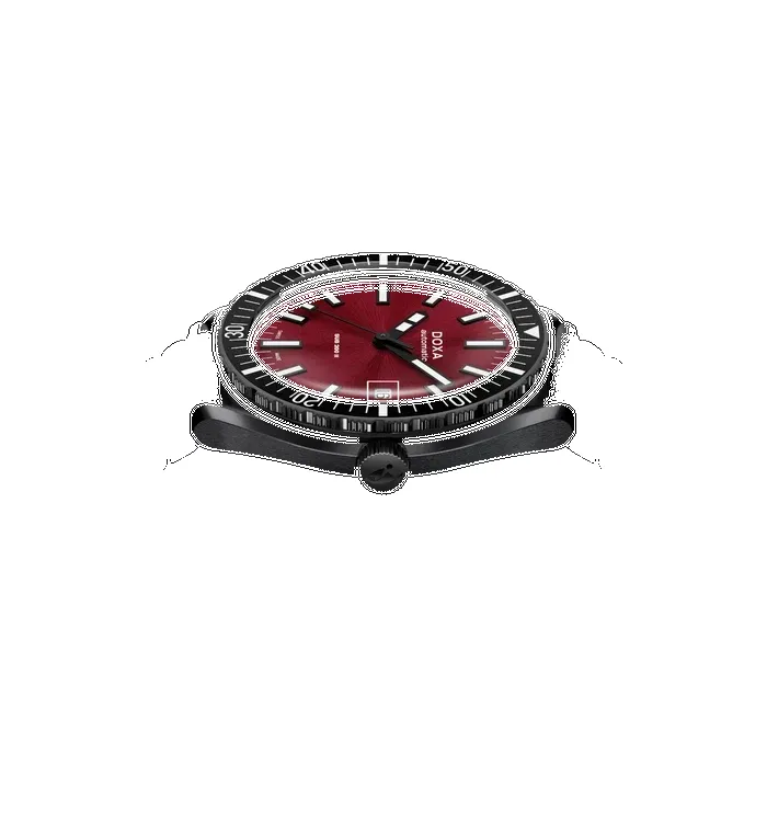 Doxa Sub 200 II Redcoral DLC-Coated Stainless Steel Watch sold by Jura Watches product image thumbnail 3