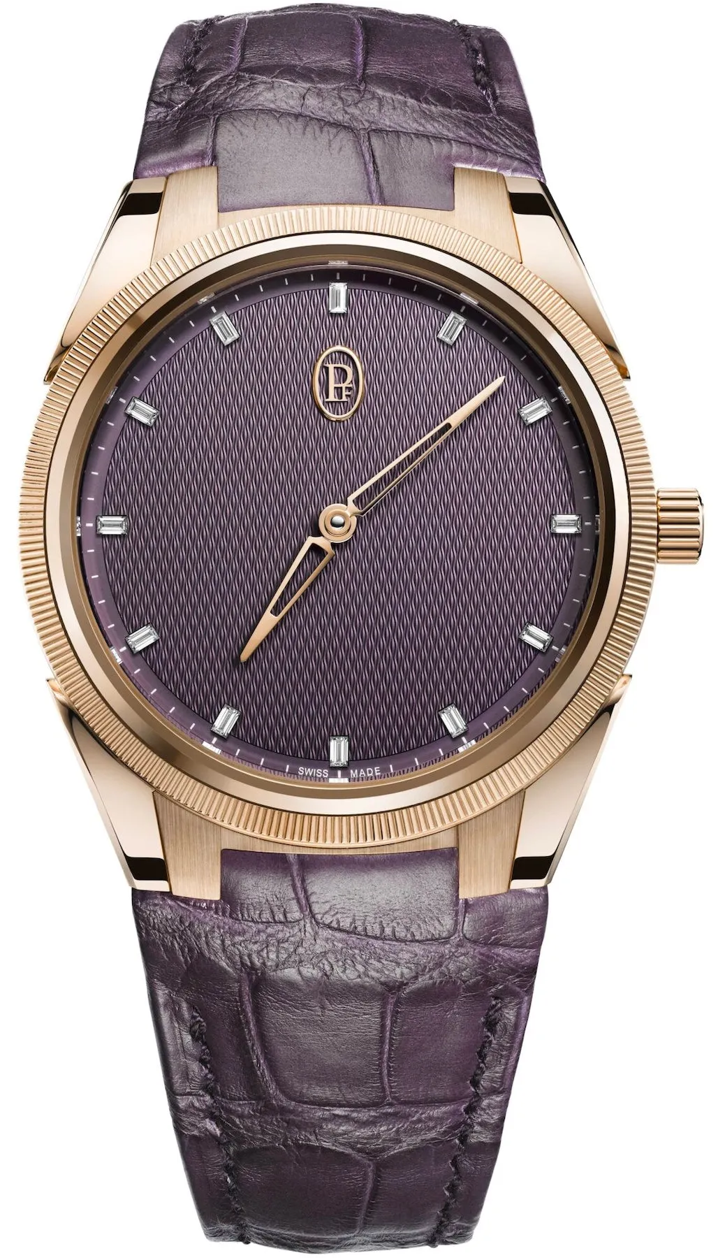 Parmigiani Fleurier Tonda PF Rose Gold Deep Ruby Set Watch sold by Jura Watches