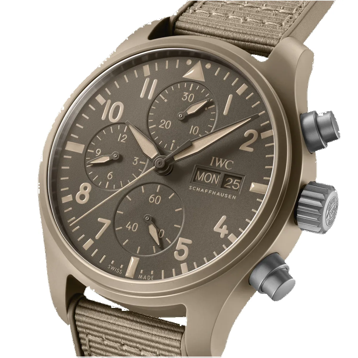 IWC Pilots Chronograph 41 Top Gun Mojave Desert Watch sold by Jura Watches product image thumbnail 3