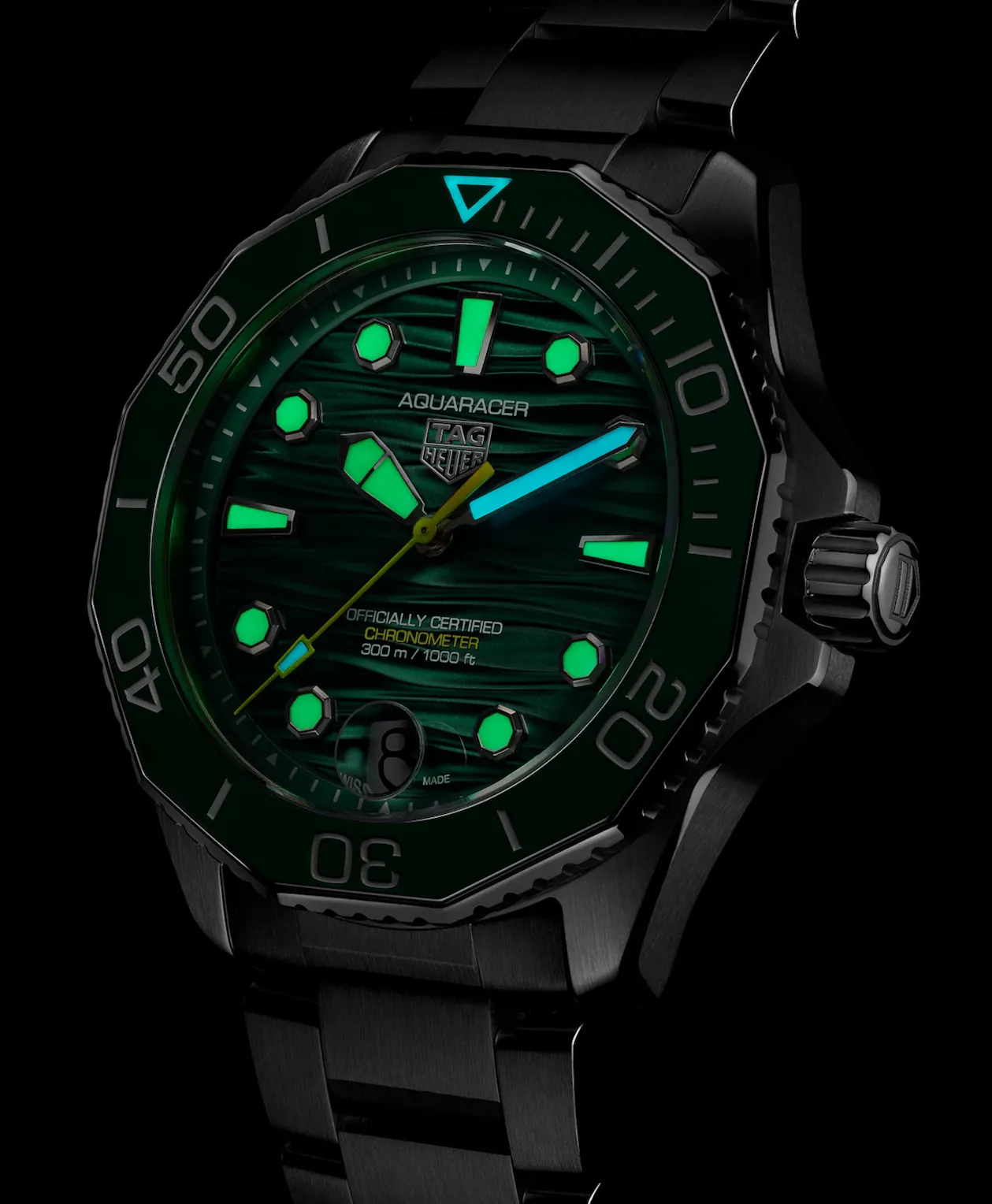 TAG Heuer Aquaracer Professional 300 Bracelet Watch sold by Jura Watches product image thumbnail 3