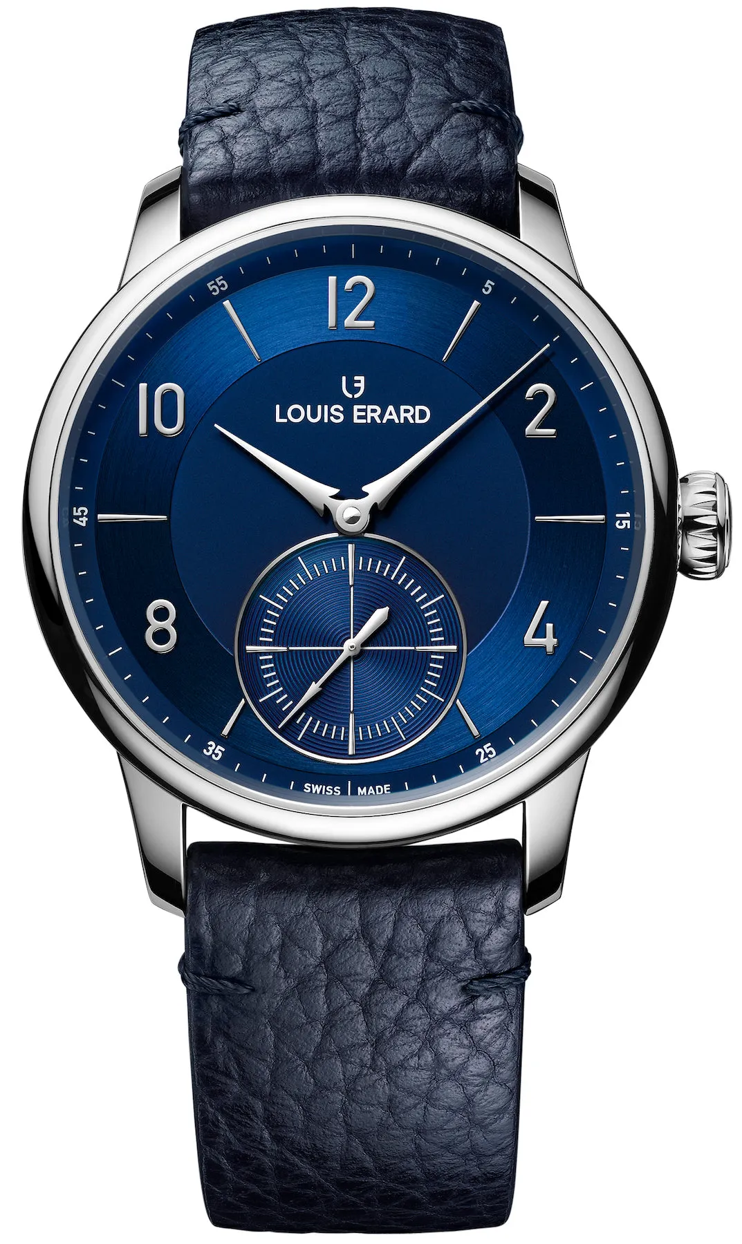 Louis Erard Excellence Petite Seconde Bleu Nuit Watch sold by Jura Watches