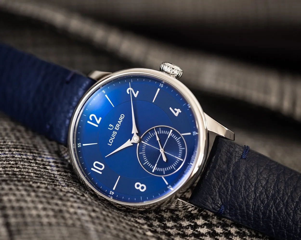Louis Erard Excellence Petite Seconde Bleu Nuit Watch sold by Jura Watches product image thumbnail 3