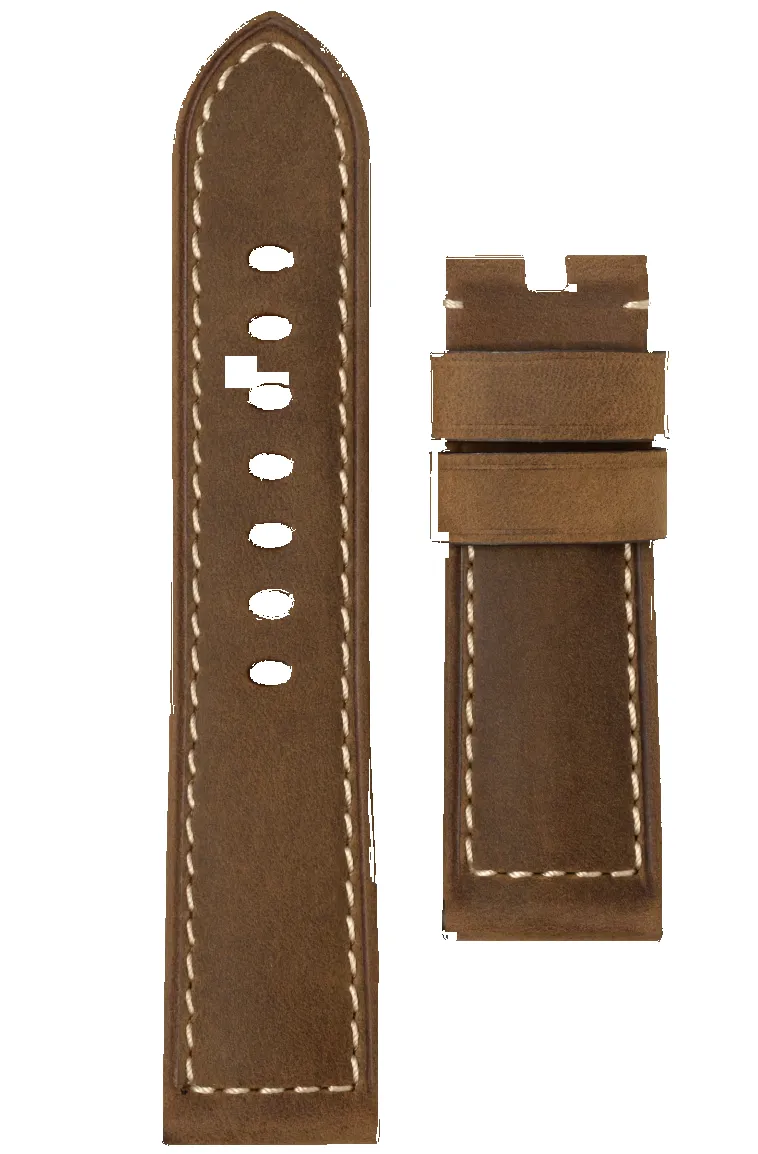 Panerai Strap Calf Dark Brown 24/22mm sold by Jura Watches