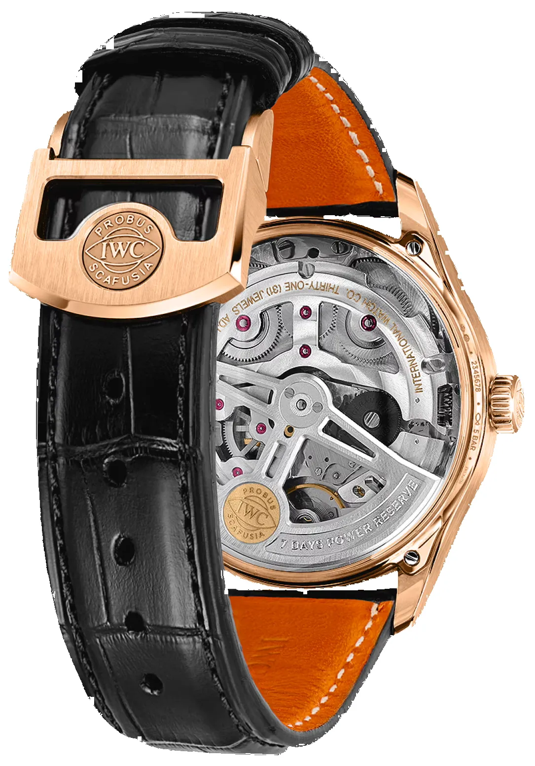 IWC Portugieser Automatic 42 Obsidian Watch sold by Jura Watches product image thumbnail 4