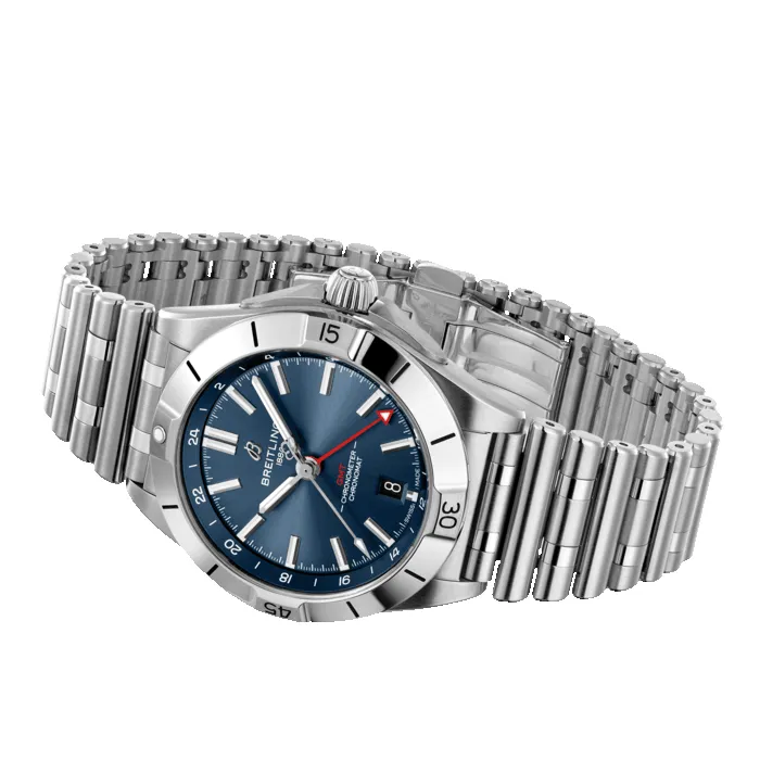 Breitling Chronomat Automatic GMT 40 Blue Watch sold by Jura Watches product image thumbnail 3