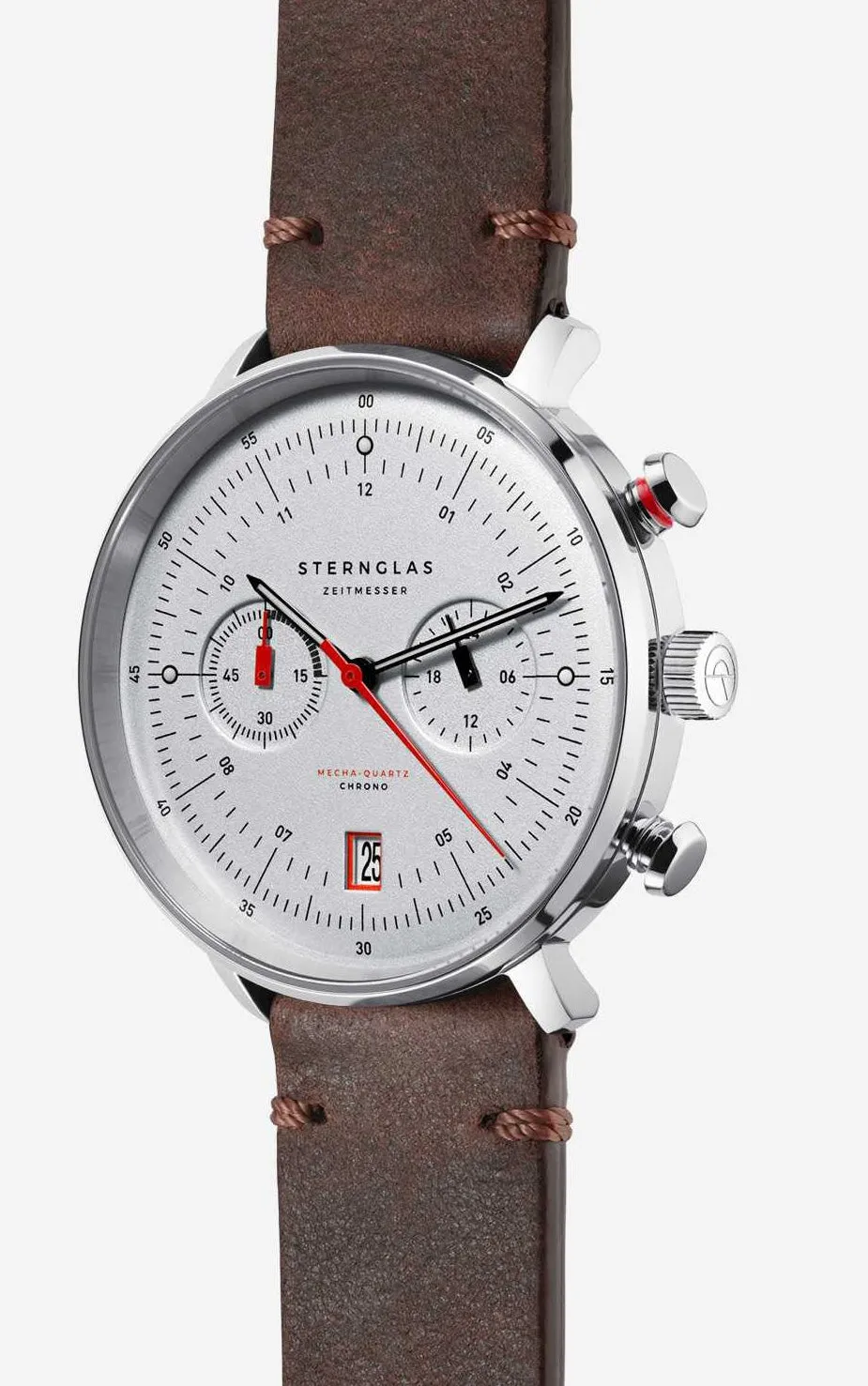Sternglas Hamburg Chrono Silver Watch sold by Jura Watches product image thumbnail 2