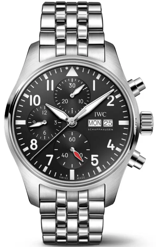 IWC Pilots Chronograph 41 Watch sold by Jura Watches