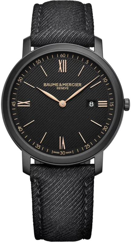 Baume et Mercier Classima Quartz Mens Watch made by Jura Watches