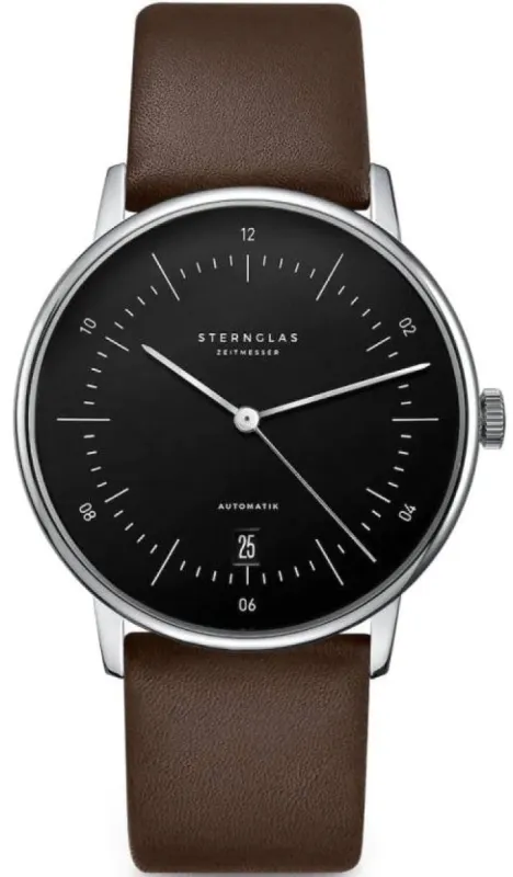 Sternglas Naos/A Automatic Leather Watch sold by Jura Watches