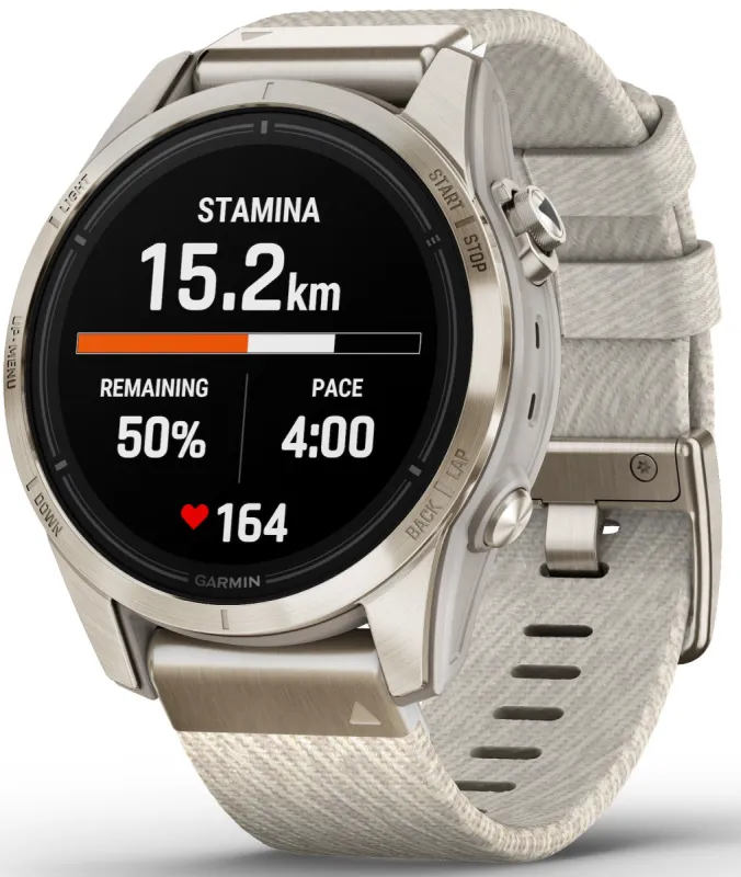 Garmin Epix Pro Gen 2 42mm Sapphire Soft Gold D made by Jura Watches