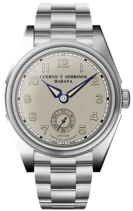 Cuervo y Sobrinos Lonsdale Limited Edition Bracelet Watch sold by Jura Watches