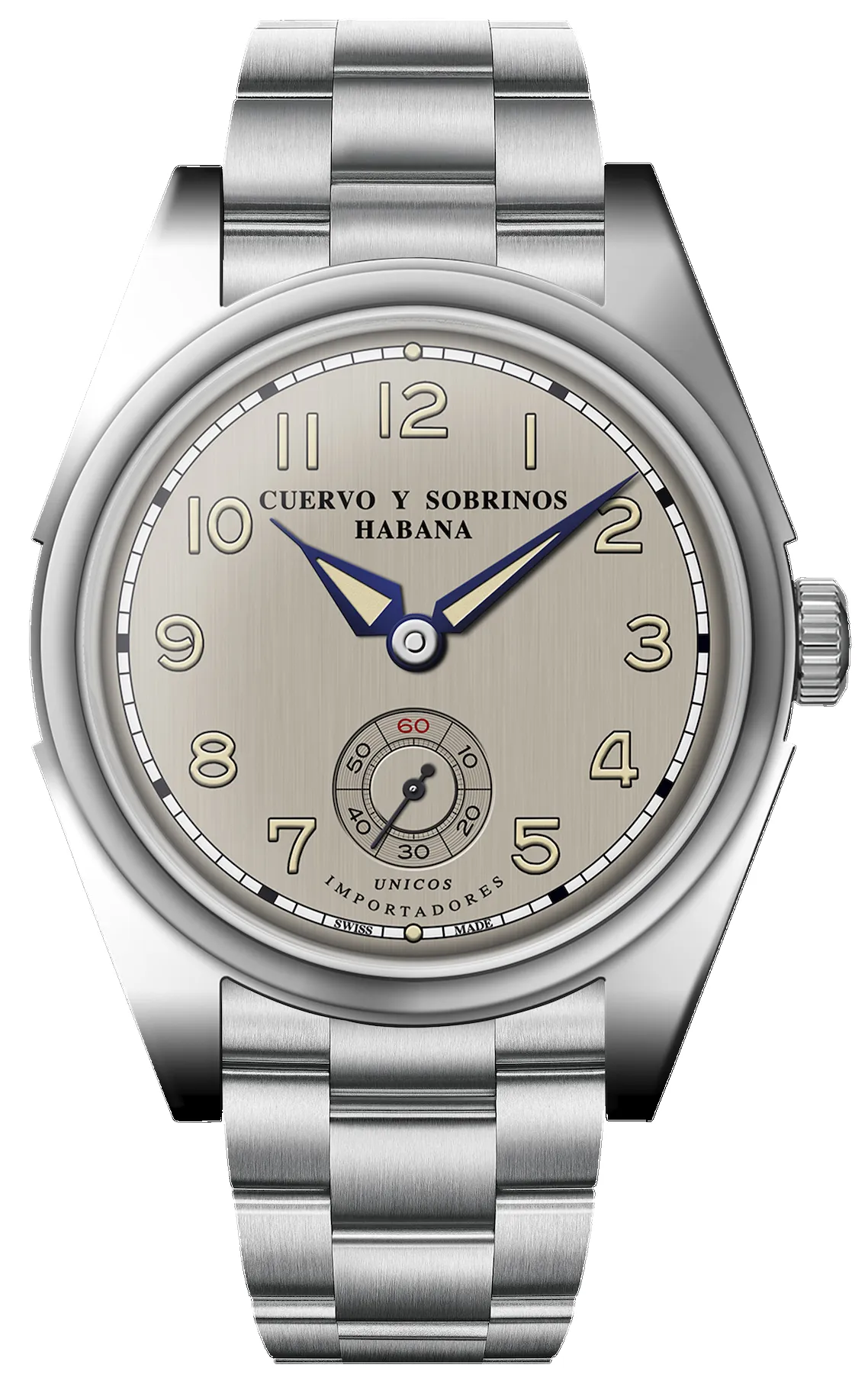 Cuervo y Sobrinos Lonsdale Limited Edition Bracelet Watch sold by Jura Watches