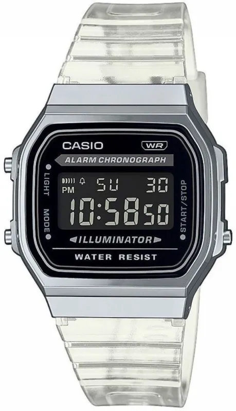 Casio A168 Vintage Transparent Watch sold by Jura Watches