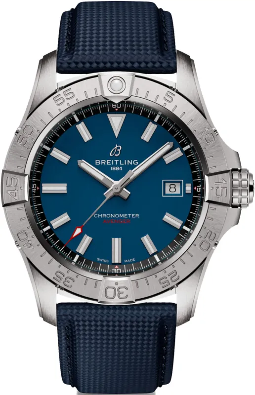 Breitling Avenger Automatic 42 Blue Watch sold by Jura Watches