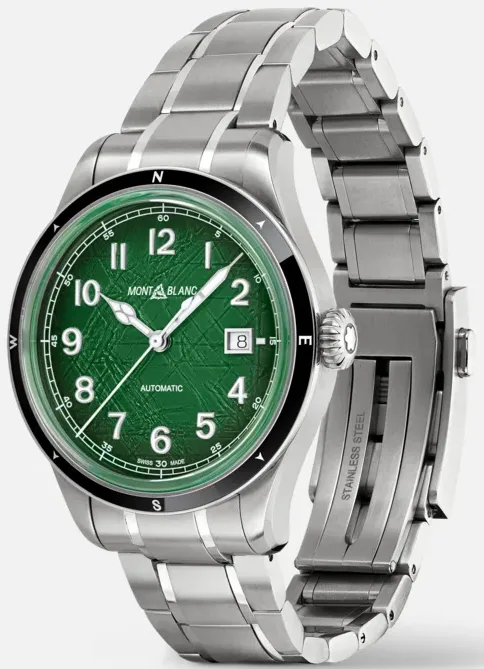 Montblanc 1858 Automatic Date 0 Oxygen Watch sold by Jura Watches product image thumbnail 3