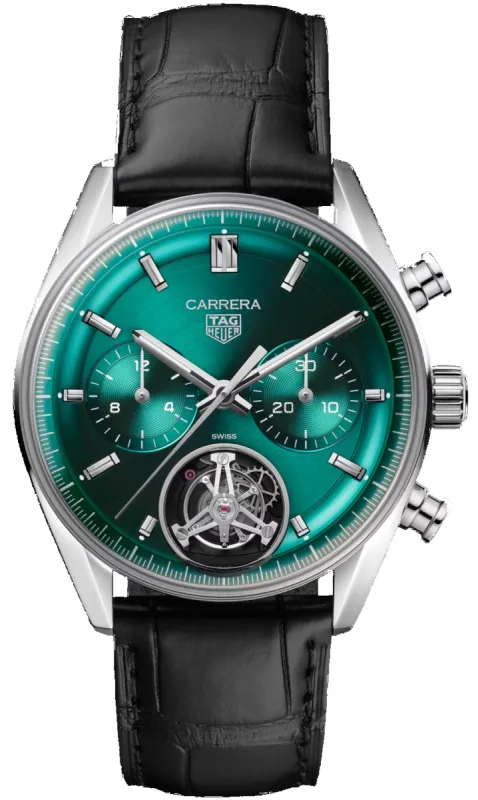 TAG Heuer Carrera Chronograph Tourbillon made by Jura Watches
