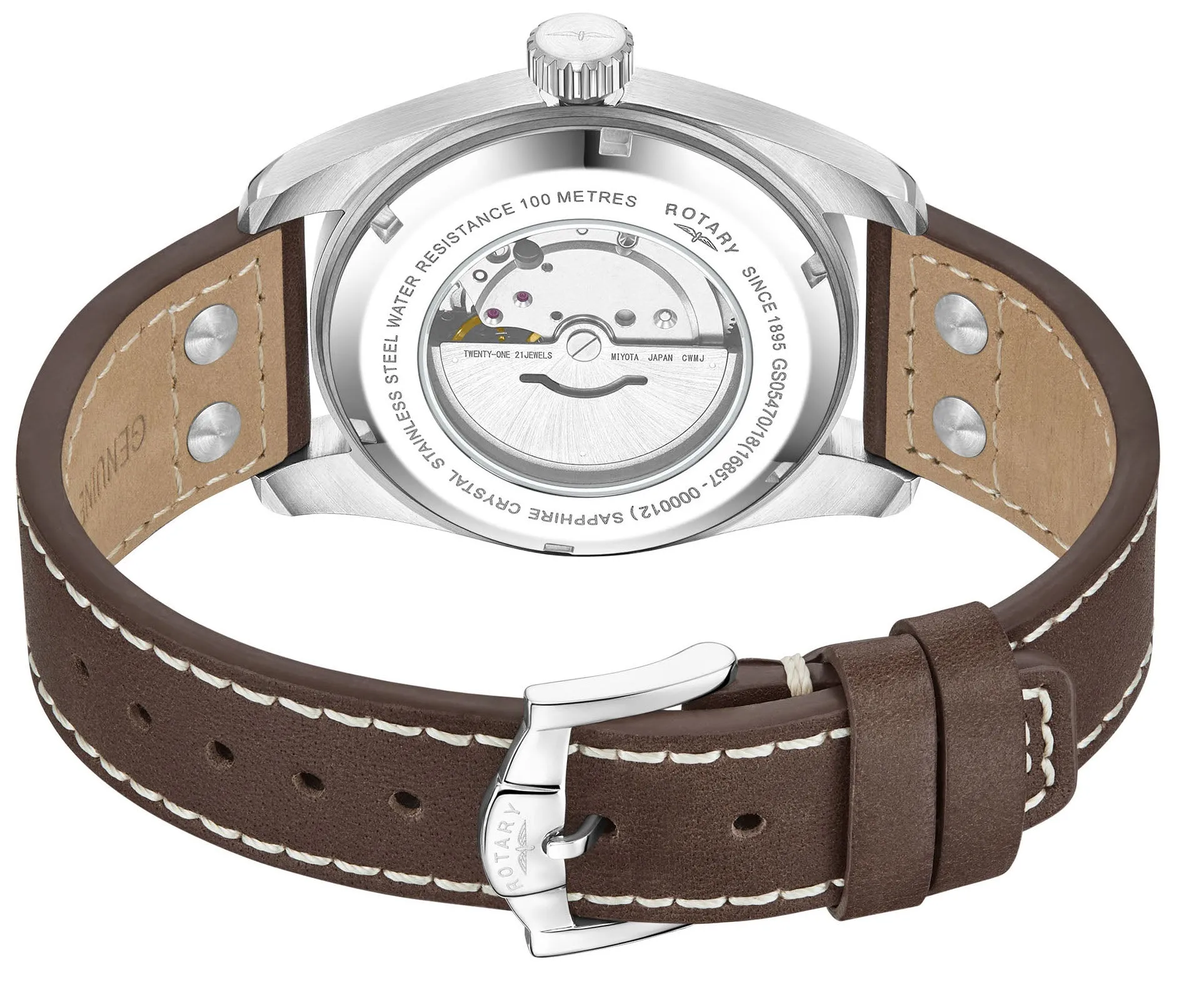 Rotary Commando Mens Watch Pre-Order sold by Jura Watches product image thumbnail 3