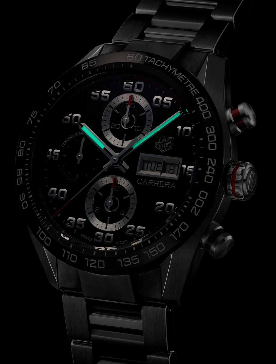 TAG Heuer Carrera Automatic Chronograph Watch sold by Jura Watches product image thumbnail 3
