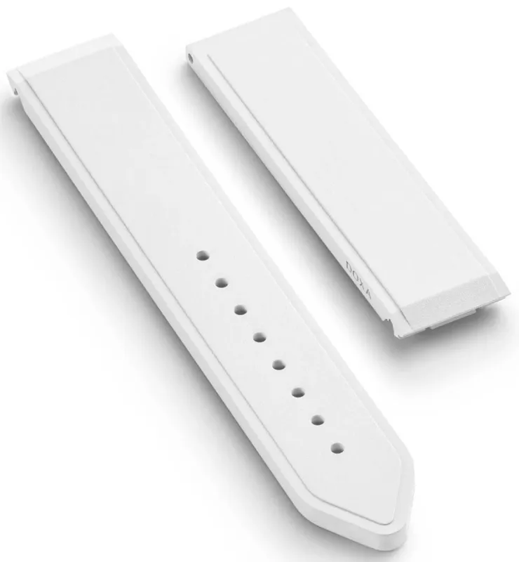 Doxa Strap SUB 600T Rubber White sold by Jura Watches