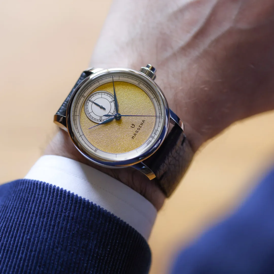 Louis Erard Excellence Le Chronographe Monopoussoir Louis Erard x Massena Lab Limited Edition Watch sold by Jura Watches product image thumbnail 3
