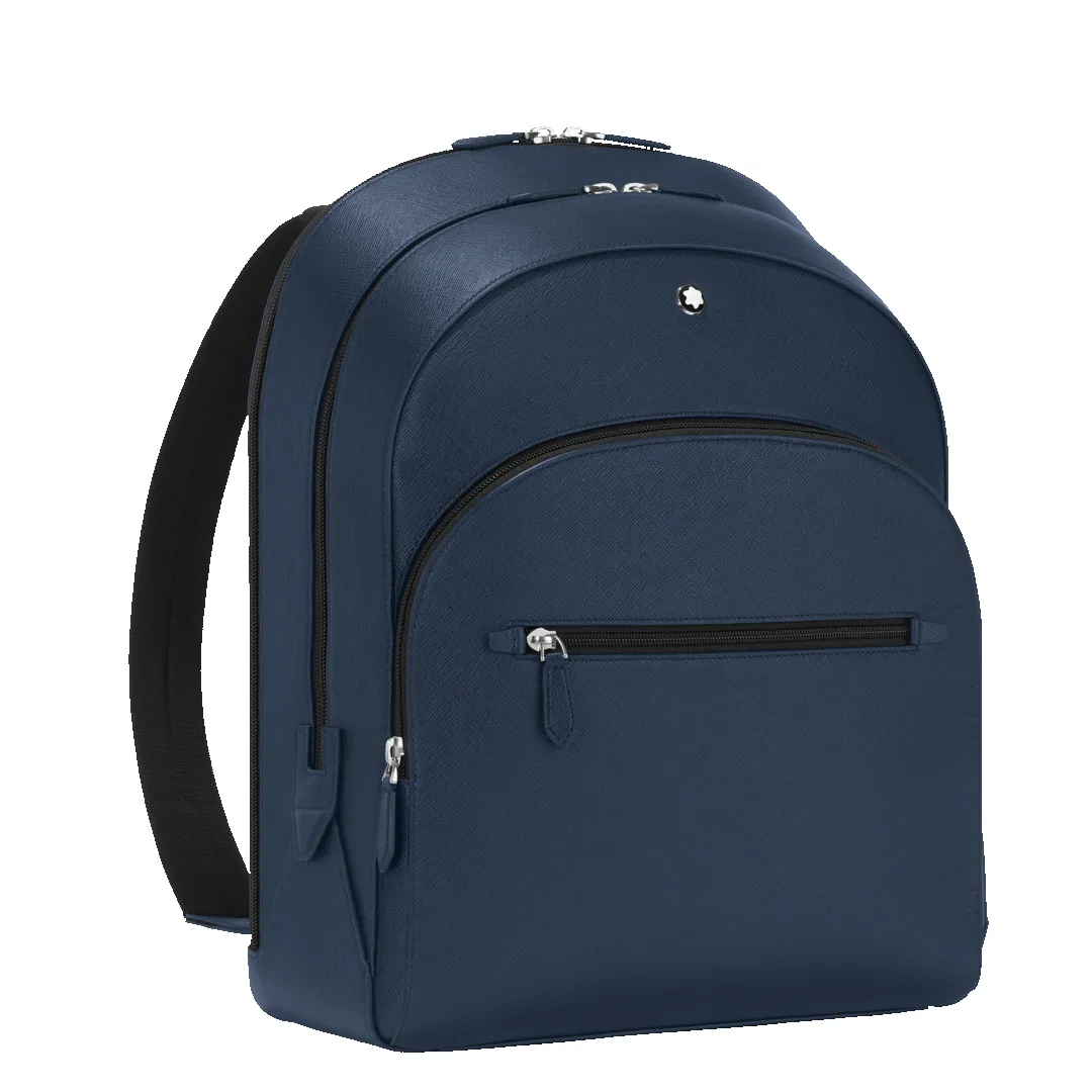 Montblanc Montblanc Sartorial Large Backpack 3 Compartments Ink Blue D sold by Jura Watches product image thumbnail 5