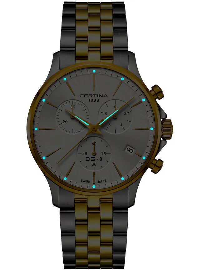 Certina DS-8 Chrono Watch sold by Jura Watches product image thumbnail 2