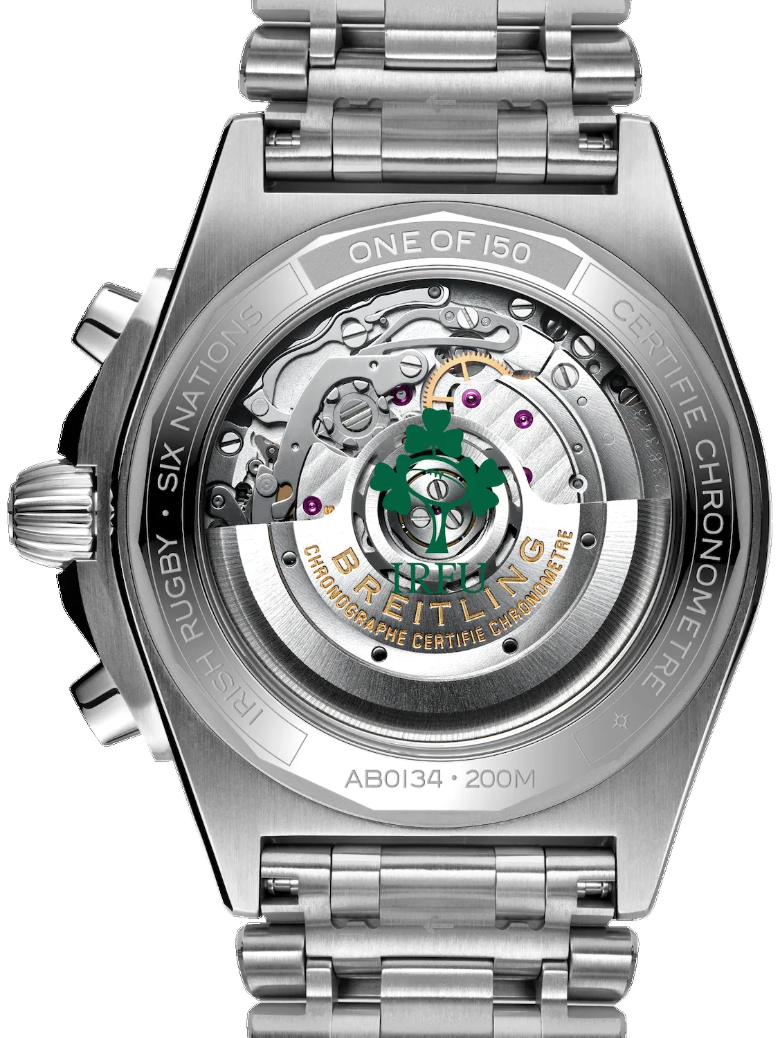 Breitling Watch Chronomat B01 42 Six Nations Ireland Limited Edition sold by Jura Watches product image thumbnail 2
