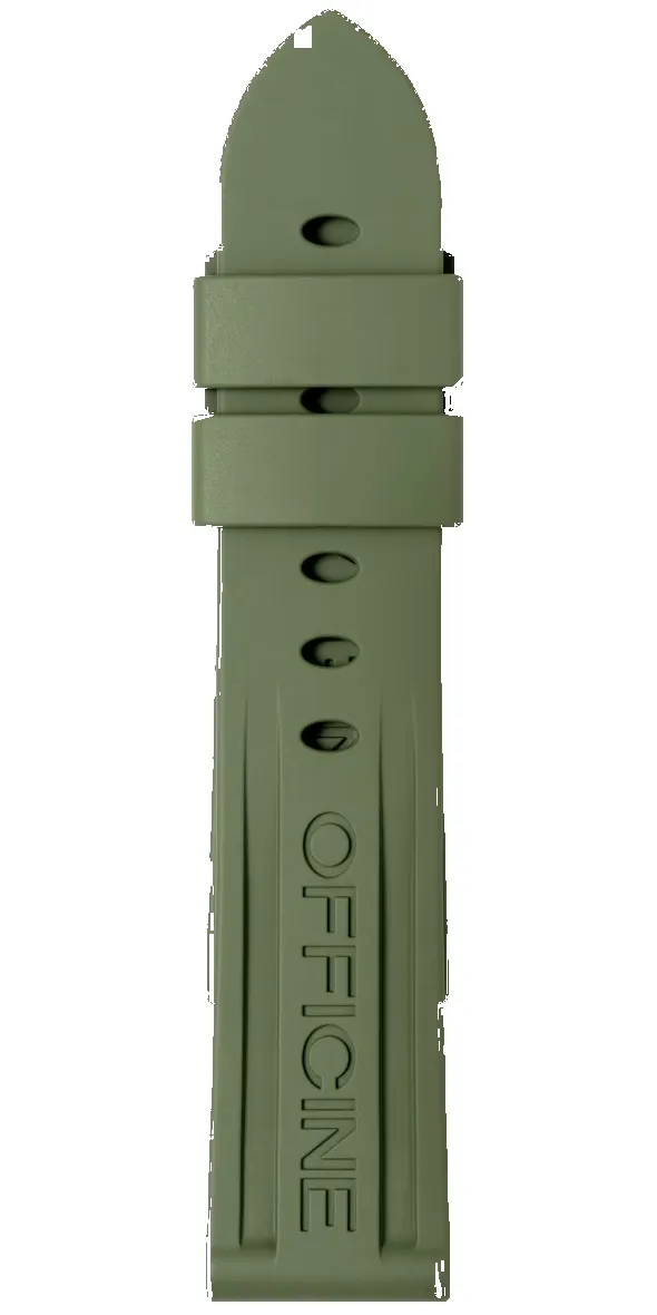 Panerai Strap Caoutchouc Green 22/20mm sold by Jura Watches product image thumbnail 2