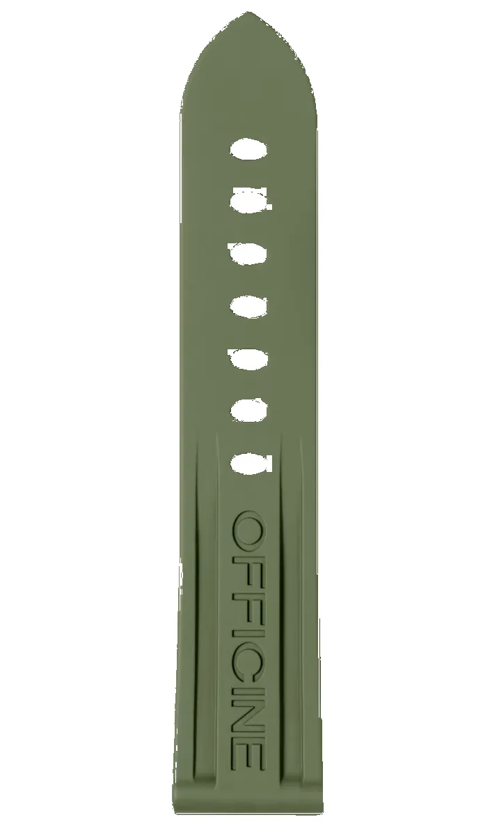 Panerai Strap Caoutchouc Green 22/20mm sold by Jura Watches product image thumbnail 3