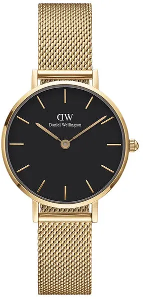 Daniel Wellington Watch Petite Evergold Black 28mm sold by Jura Watches