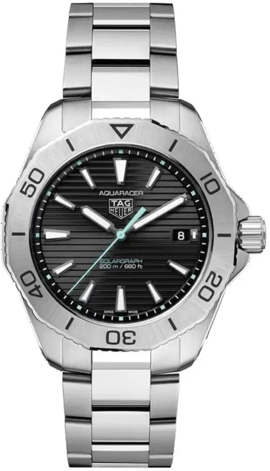 TAG Heuer Aquaracer Professional 200 Solargraph 40mm Watch sold by Jura Watches