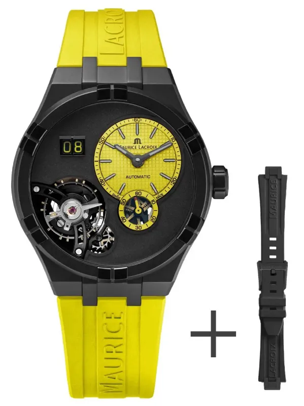 Maurice Lacroix Watch Aikon Master Grand Date Technicolour made by Jura Watches
