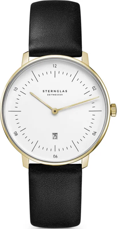 Sternglas Naos XS Quartz Leather Watch sold by Jura Watches
