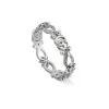 Gucci Flora 18ct White Gold Diamond Ring D sold by Jura Watches