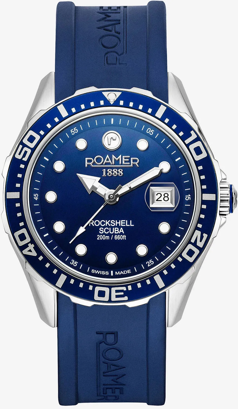Roamer Rockshell Scuba Rubber Watch sold by Jura Watches